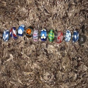 11 pandora beads